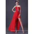 Grace Karin Strapless Sweetheart Chiffon Long Navy Blue Vestidos de noite baratos feitos na China CL3443-1